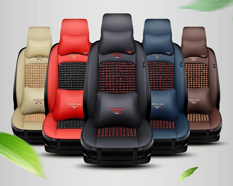 Hot Fashion Beads Seat Cushion Wooden Car Seat Cover