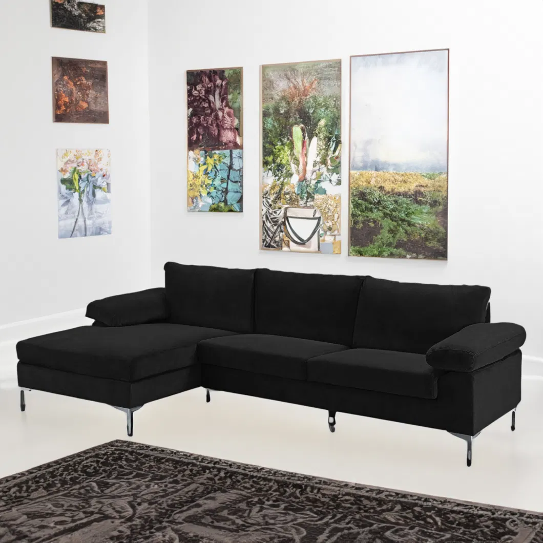 Customized Huayang Luxury Living Room Sectional Modern Classic Sofa Home Furniture OEM