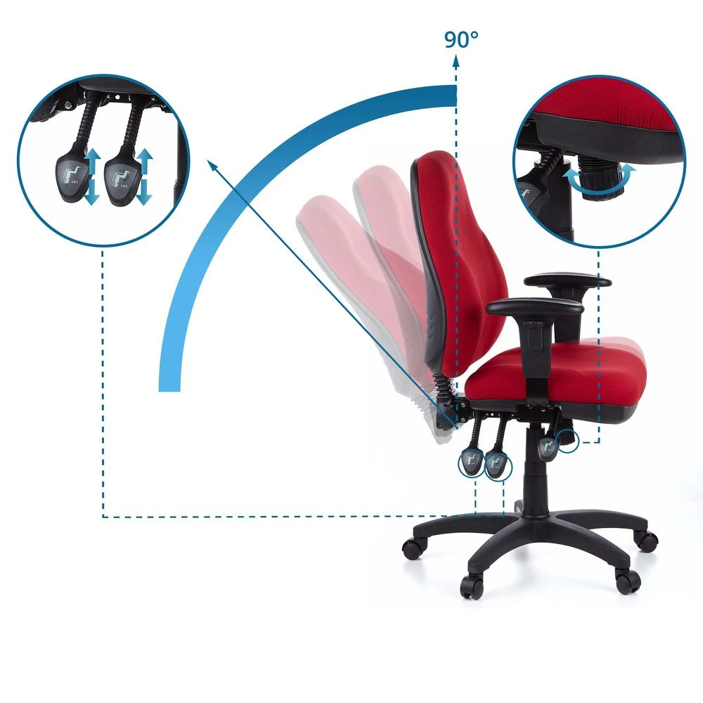 Mesh Upholsatry Back Cover Office Computer Manager Swivel Chair