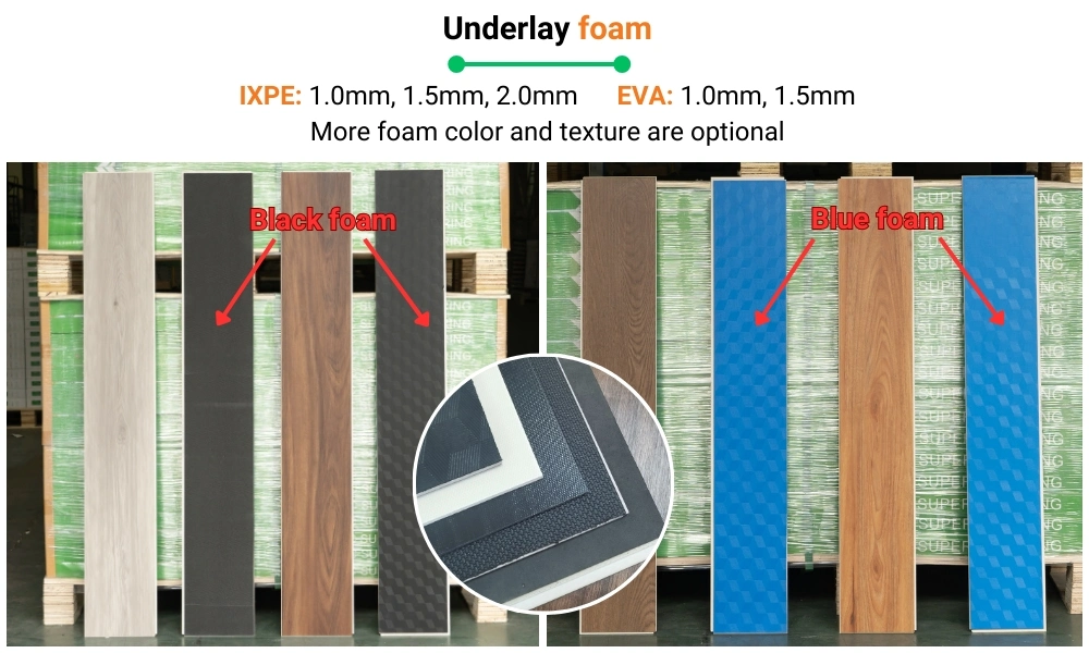 Click/Self-Adhesive/Glue Down/Loose Lay/Dry Back Sheet/Plank/Roll PVC/Spc/Lvt Plastic/Wood/Wooden/Stone/Marble/Ceramic Vinyl Floor Cover