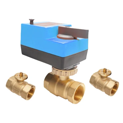 Winvall High Quality 1-1/2′ ′ Electric Automatic Brass 2 Way Ball Valve Motorized Actuator Control