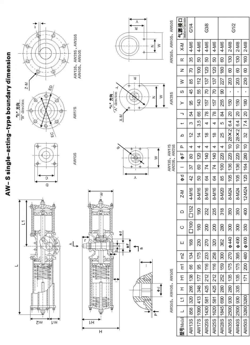 Aw Actuator Spring Return Pneumatic Lug Type PTFE Butterfly Valve Manufacturers