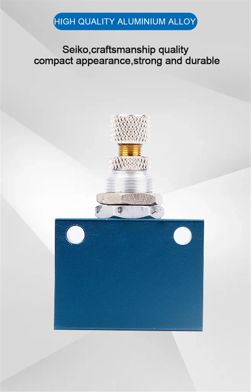 Asc200-08 1/4 Thread Size Direction Pneumatic Air Flow Adjustment Control Valve Exhaust