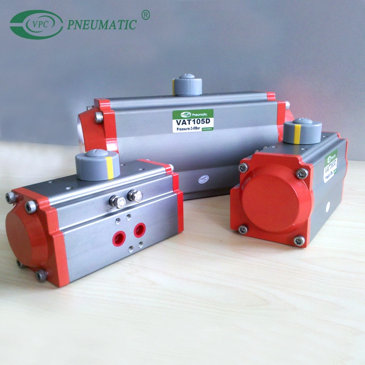 Double-Acting Control Pneumatic Rotary Actuator for Ball Butterfly Valve