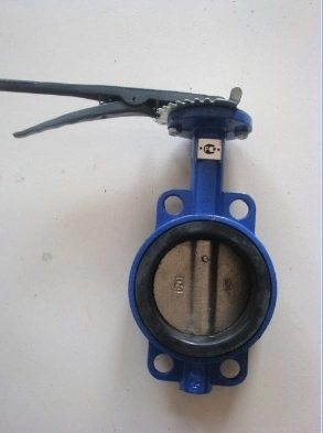 Spring Return Pneumatic Rotary Actuator Butterfly Valve