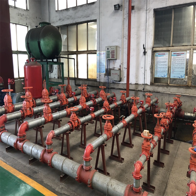 Awwa C509 Standard Electric Actuated Resilient Gate Valve with Hand Wheel Switch