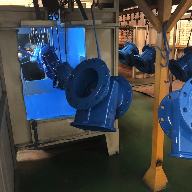 Awwa C509 Standard Electric Actuated Resilient Gate Valve with Hand Wheel Switch