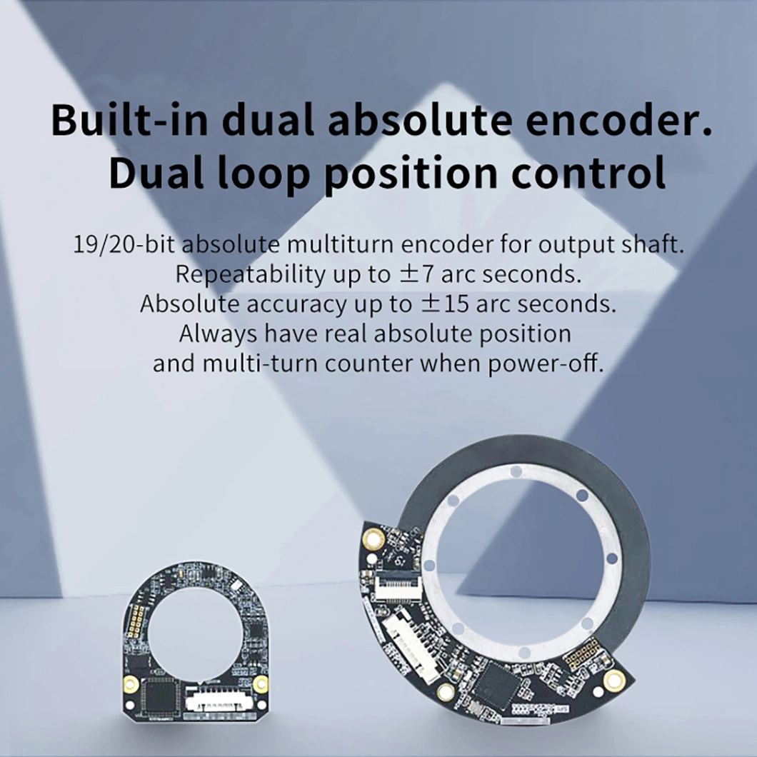 Desktop Robot Hollow Module Harmonic Gearbox Integrate Robot Joint Actuator