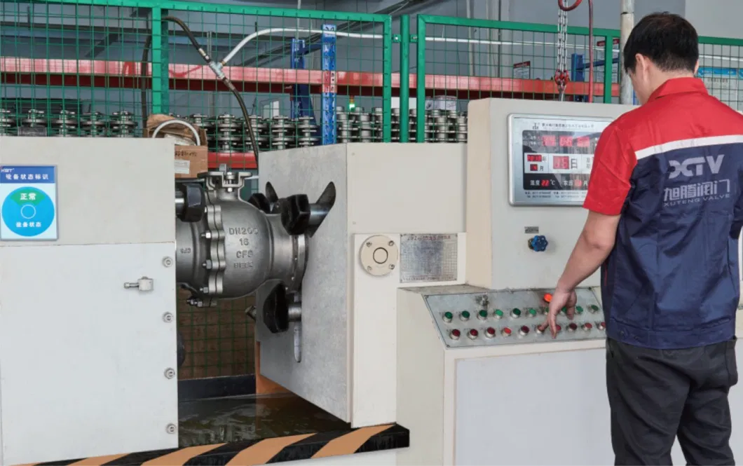 Motor Operated Wafer Flange V Ball Valve with Electric Controller