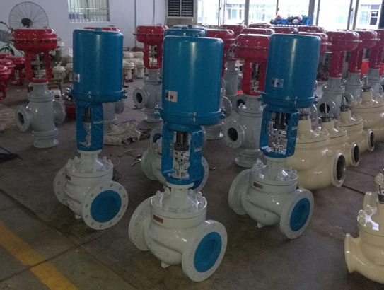 Electric Actuated Single Seat Globe Control Valve