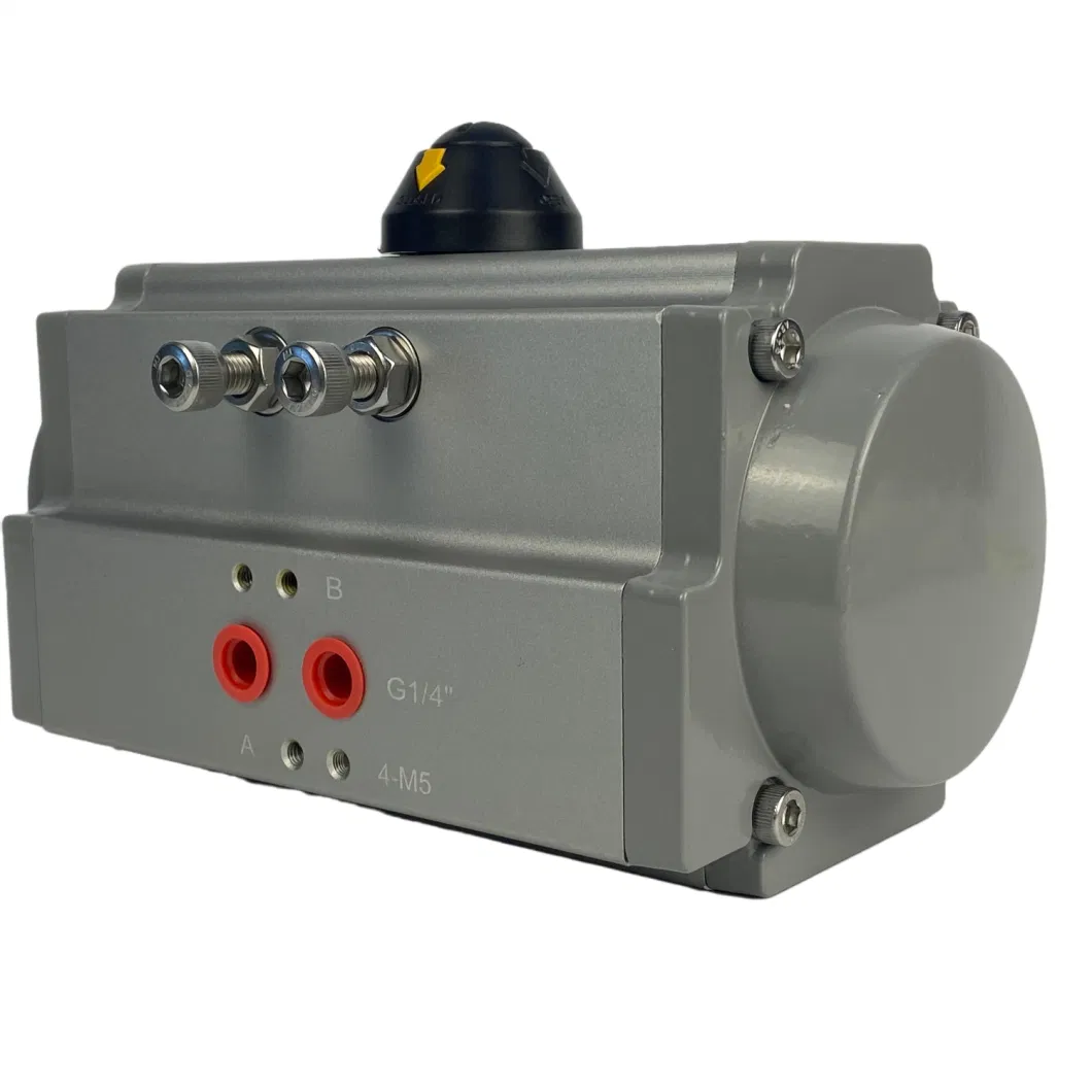 Aluminum Alloy Double Acting Pneumatic Piston Valve Actuator