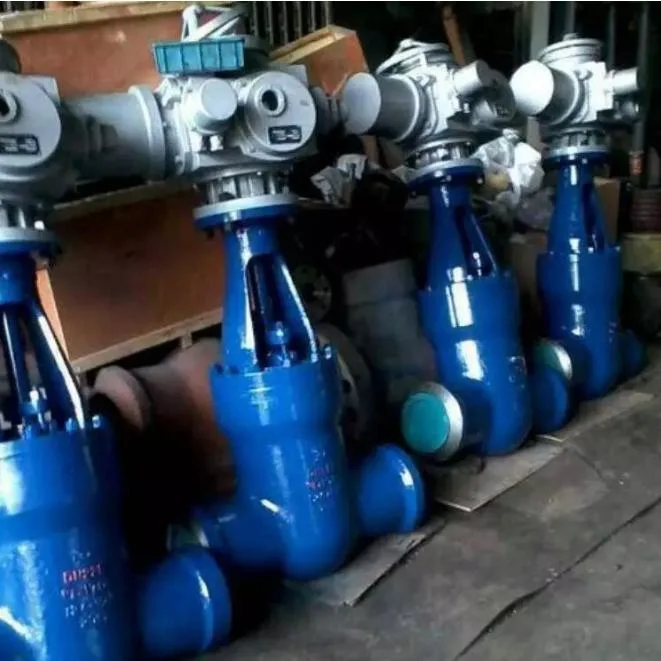 2500lb/4500lb Wc6 Butt Welded Motorized Pressure Seal Power Plant Gate Valve