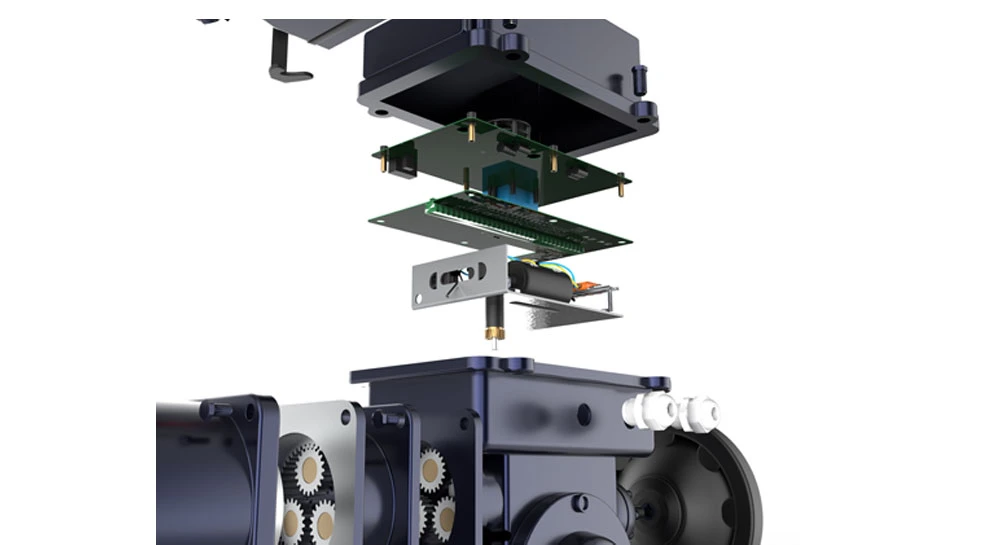 Quarter Turn Rotary Electric Actuator for Butterfly Valve