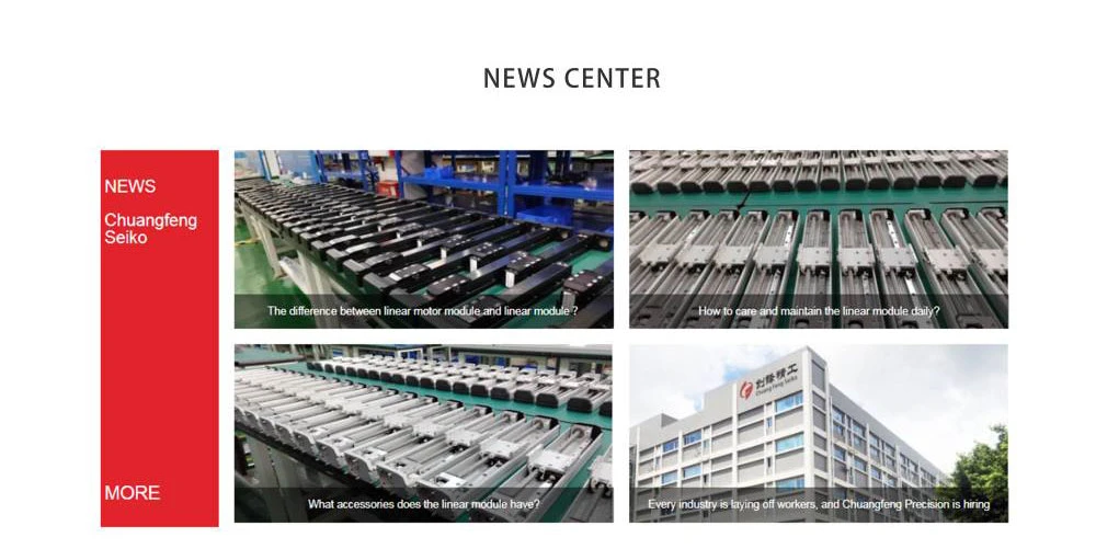 China Wholesale Miniature Linear Module Large Guide Way Manufacturer Ball Screw Actuator