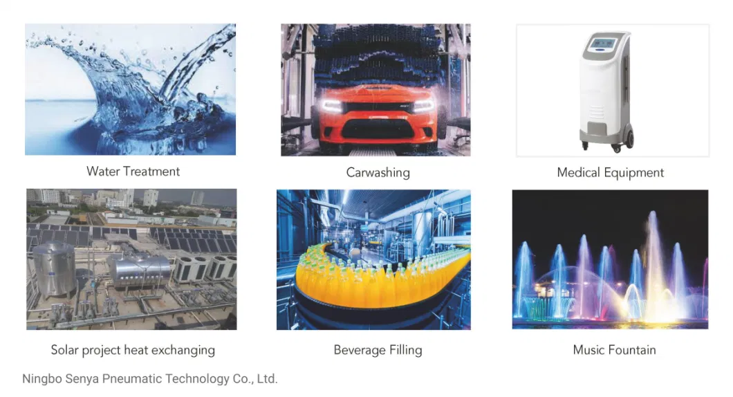 Senya Pneumatic Chinese Leading Brand Supplier Advanced High Efficiency 2wh Series Flow Control Application 2/2 Ways High Pressure Solenoid Valve