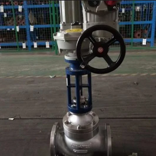 T947h Electric Actuated Single Seat Globe Control Valve