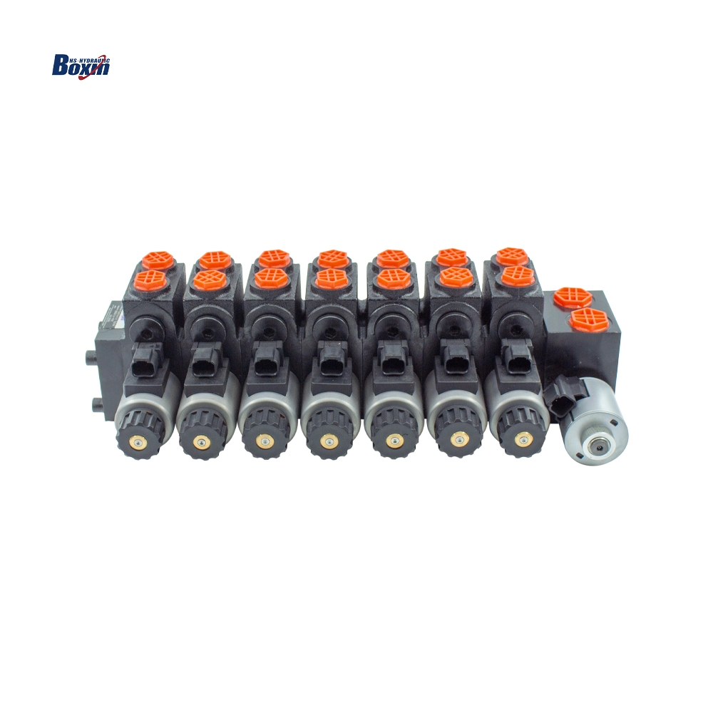 Hydraulic Control Valve Flow Control Derictional 2 Way Valve Electric for Excavators