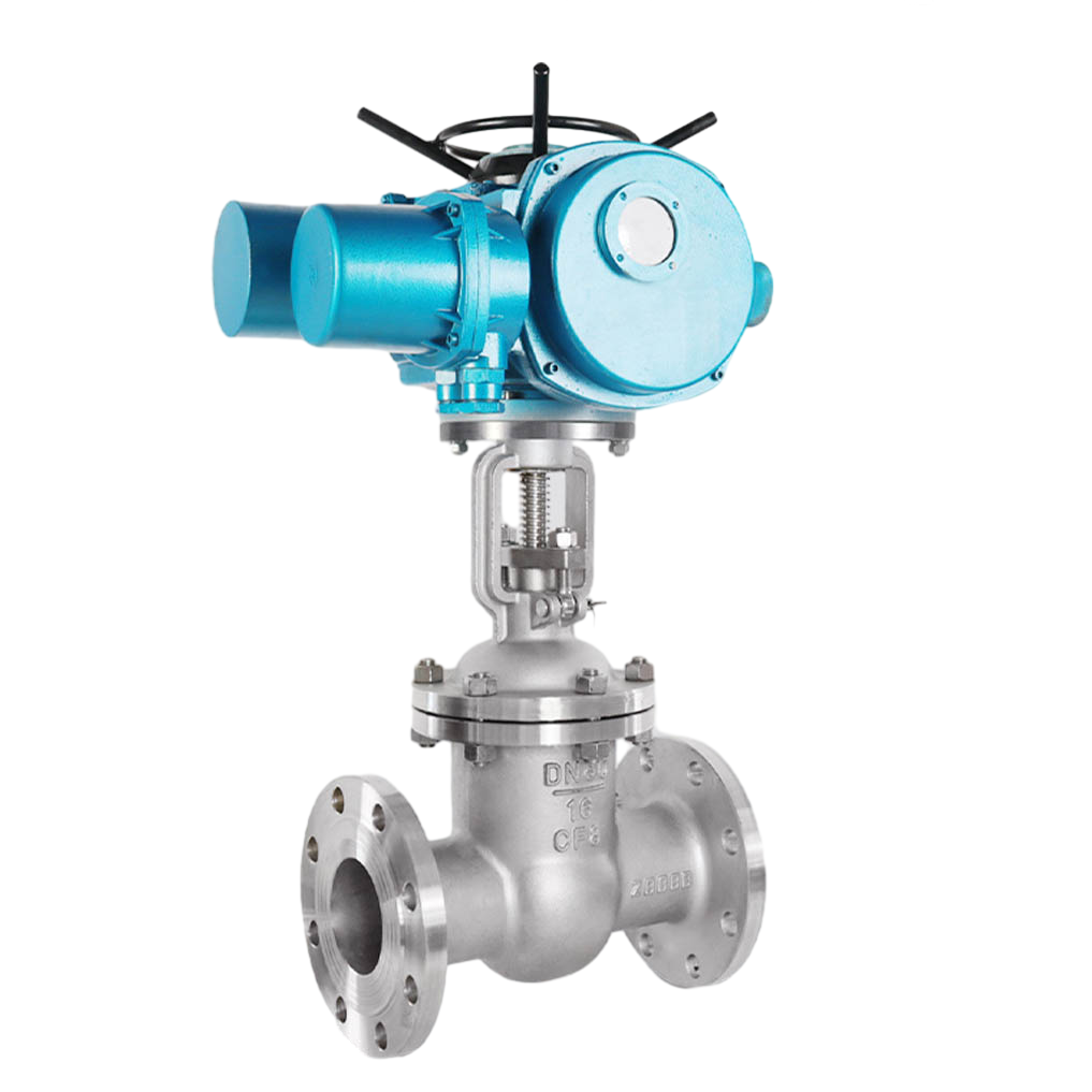 DN600 Class 300 Wcb Electric Actuated Hard Seal Wedge Gate Valve Stainless Steel High-Temperature and High-Pressure Explosion-Proof Electric Gate Valve