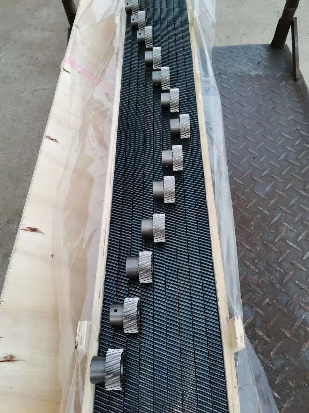 Steel Gear Rack and Pinion for Greenhouse