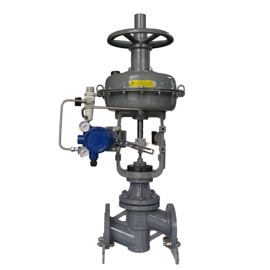 High Pressure Lightweight Pneumatic Diaphragm Control Fluorine Lined Regulating Valve