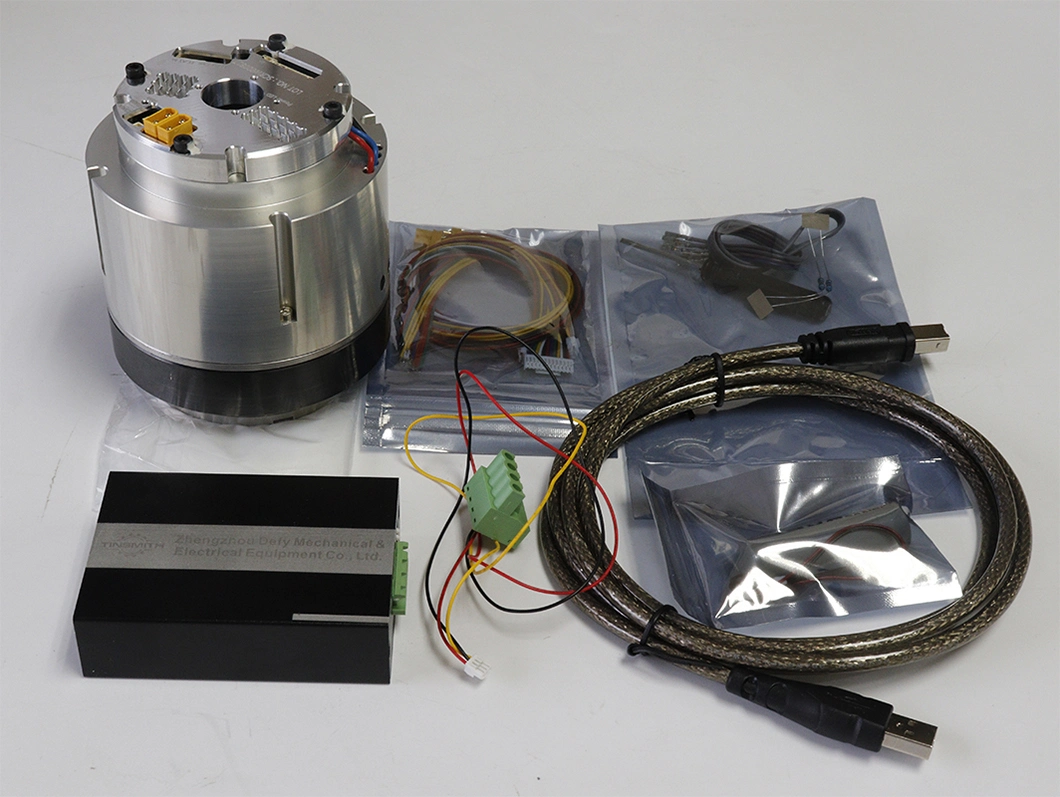Desktop Robot Hollow Module Harmonic Gearbox Integrate Robot Joint Actuator
