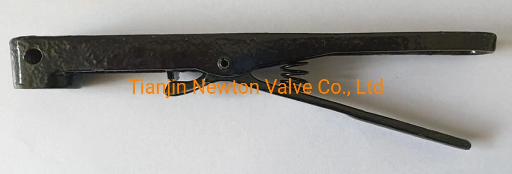 Pn10 Pn16 Class150 10K Ductile Cast Iron Ci Soft Sealing Wafer Butterfly Valve Lever Operated EPDM Rubber Seat Di Wafer Butterfly Valve with Water Air Oil Gas