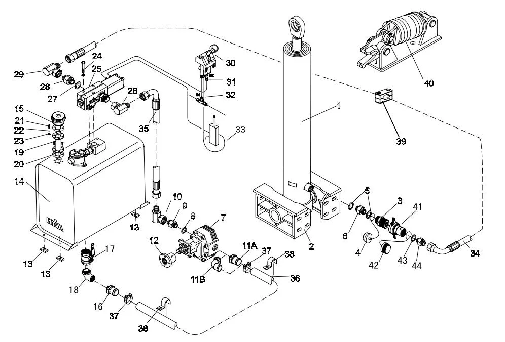 Original Quality High Pressure Hyva Manual Control Valve Pneumatic Valve, Sinotruk, Sinotruck
