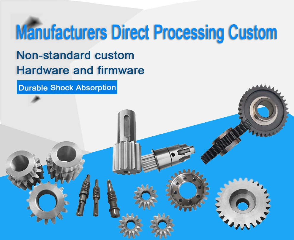 CNC Customized Helical and Straight Gear Rack and Pinion