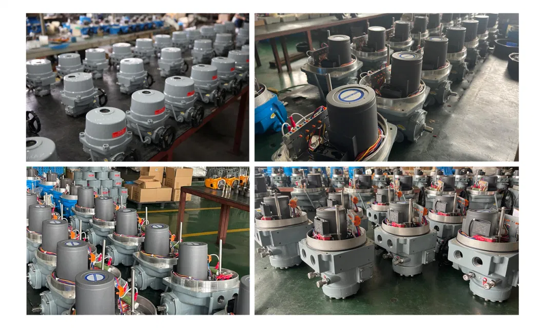 Automatic Control Part QT Series Modulating Electric Actuator for Industrial Valve