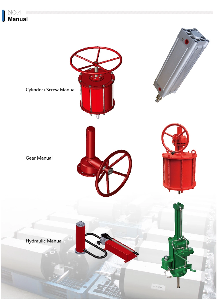 Hot Sales HPL Linear Pneumatic Actuator Valve Control