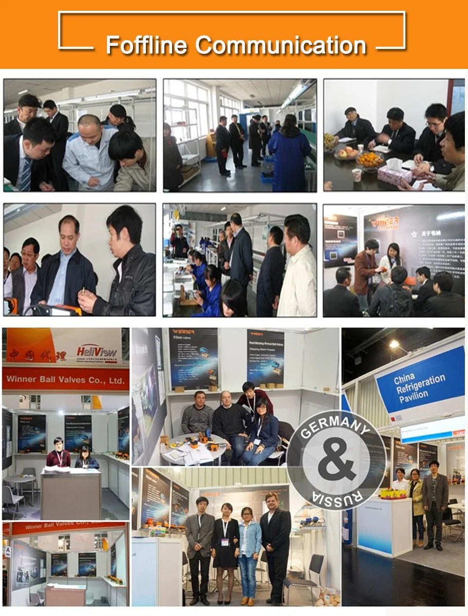 Winvall New Product 0-10V Modulating Valves Motorized Water Flow Control Proportional Ball Valve