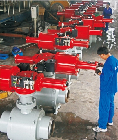 Sz G-Series Scotch Yoke Spring Return Pneumatic Valve Actuator