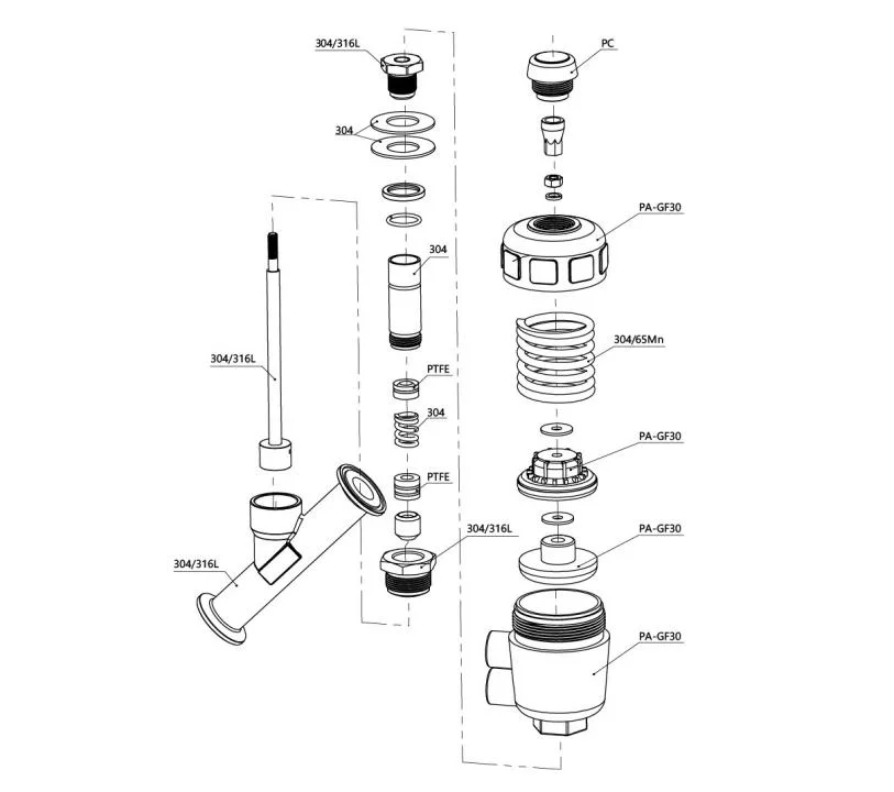 2/2 Way Piston Actuated Angle Seat Valve Steam Angle Seat Valve