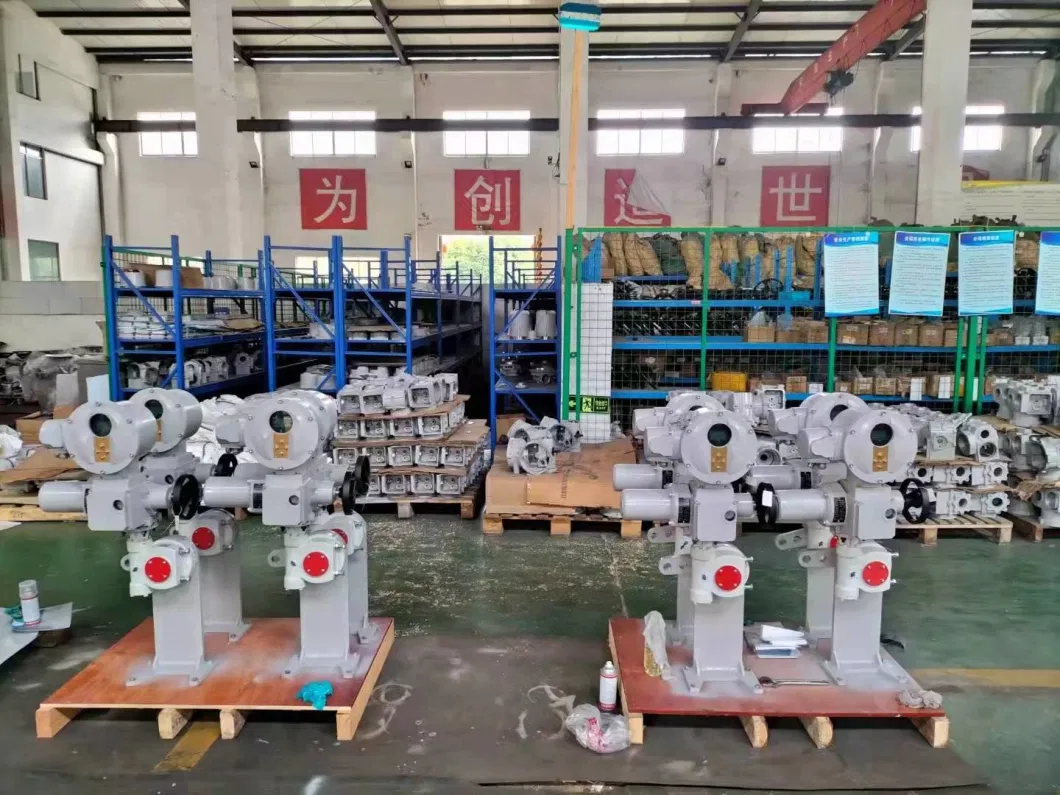 Intelligent Multi-Turn Electric Actuator with Gate Valve