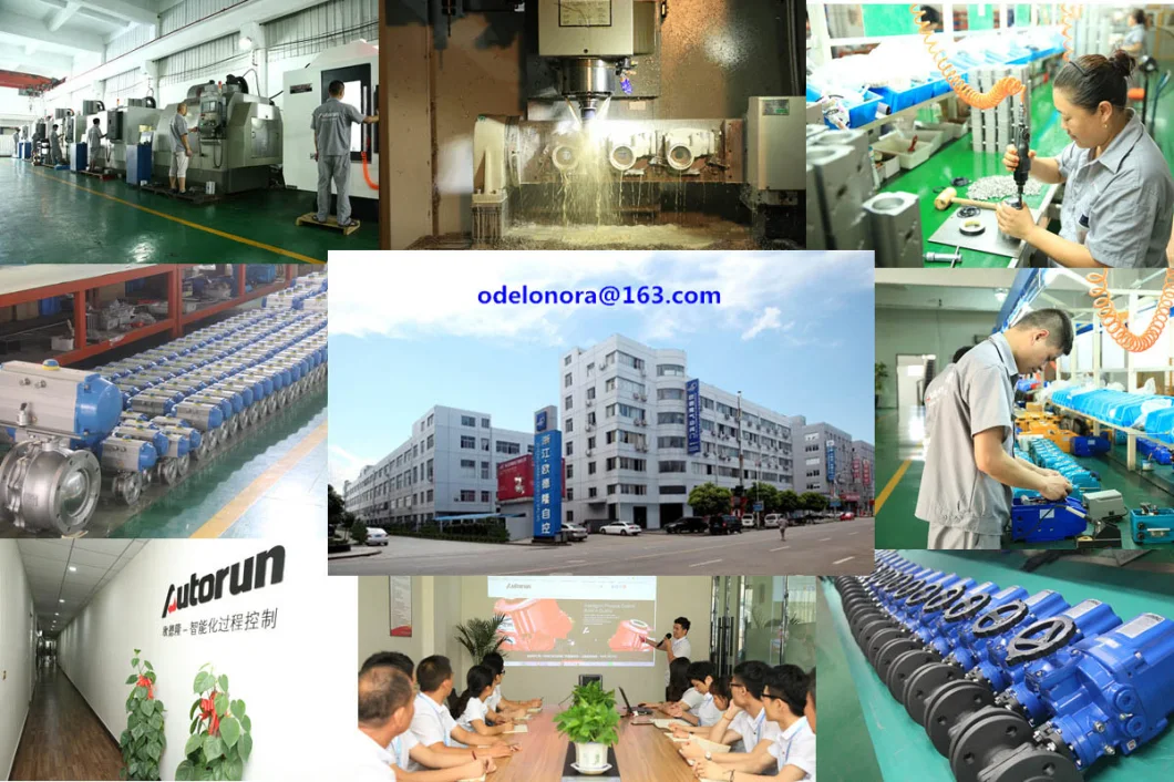 Aluminium Alloy Double Acting/Single Acting Pneumatic Actuator