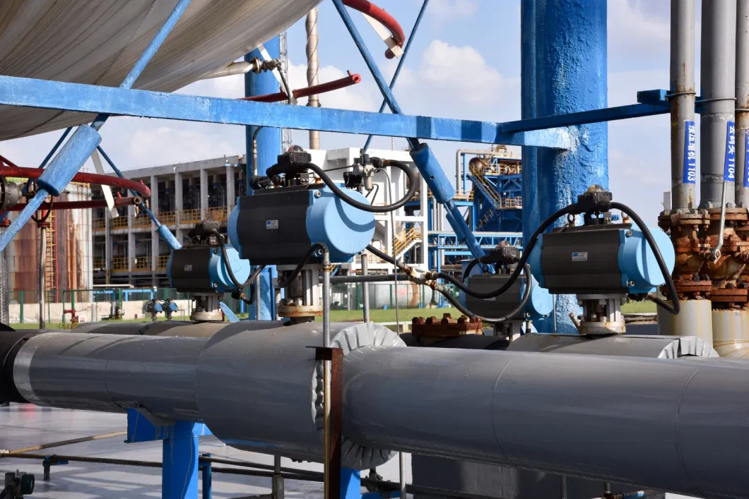 General Pneumatic Actuated Diaphragm Single-Seated Control Valve