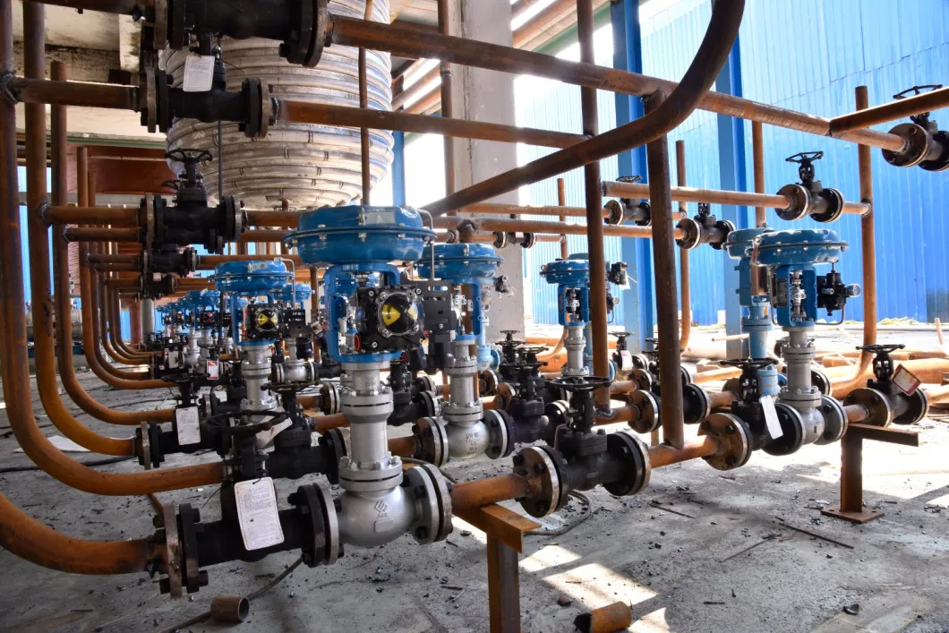 General Pneumatic Actuated Diaphragm Single-Seated Control Valve