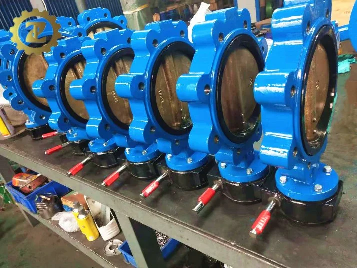 DN100-600 Electric Motorized Wafer Lug Type Butterfly Valve - Made in China