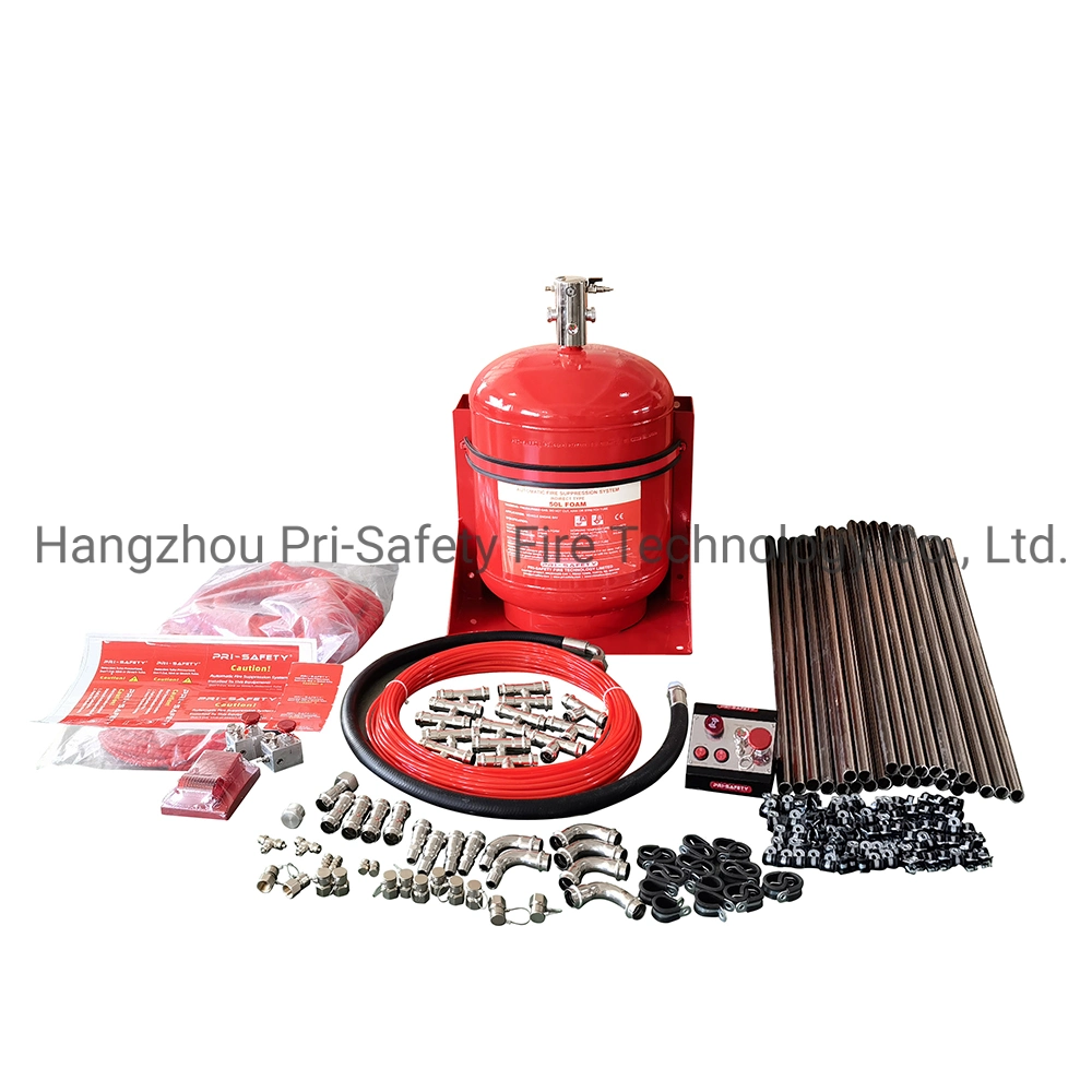 Un ECE R107 Certificated Automatic Fire Suppression System for Vehicle Engine Room