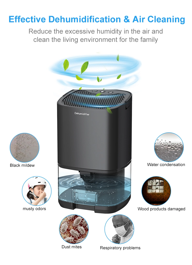 Wholesale Auto Shut-off Home Moisture Desktop Portable Air Dehumidifier