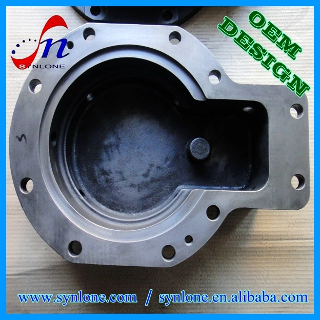 OEM Customized Iron Gravity/Sand Casting Spare Parts with CNC Machining