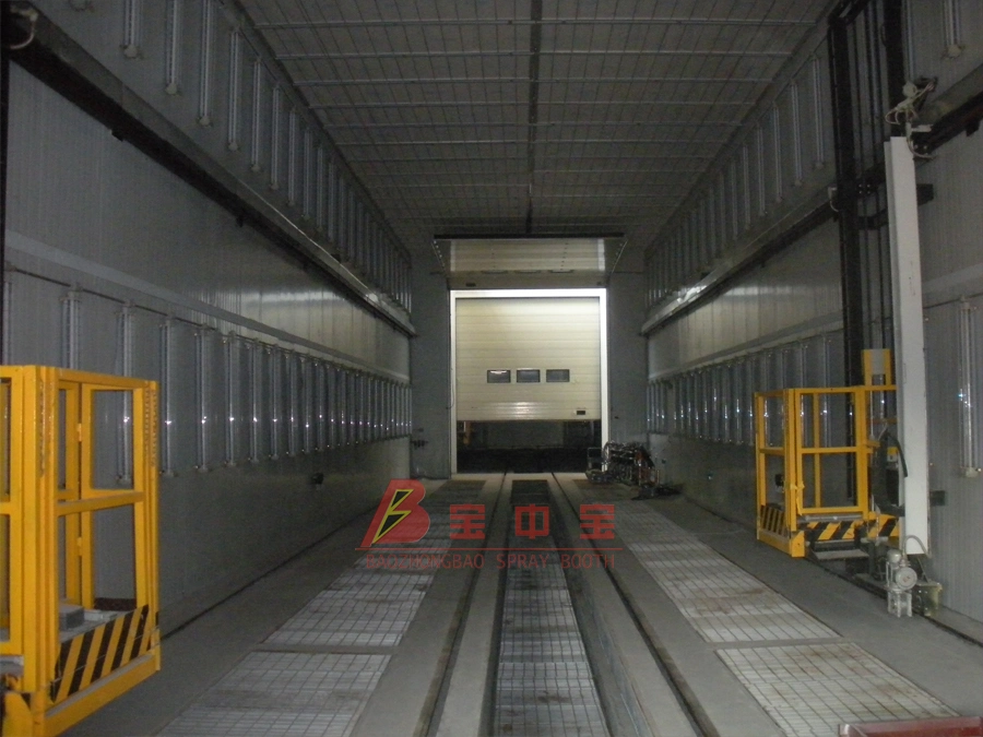 Europe Technical Sand Blasting Room Large Dust Collect System