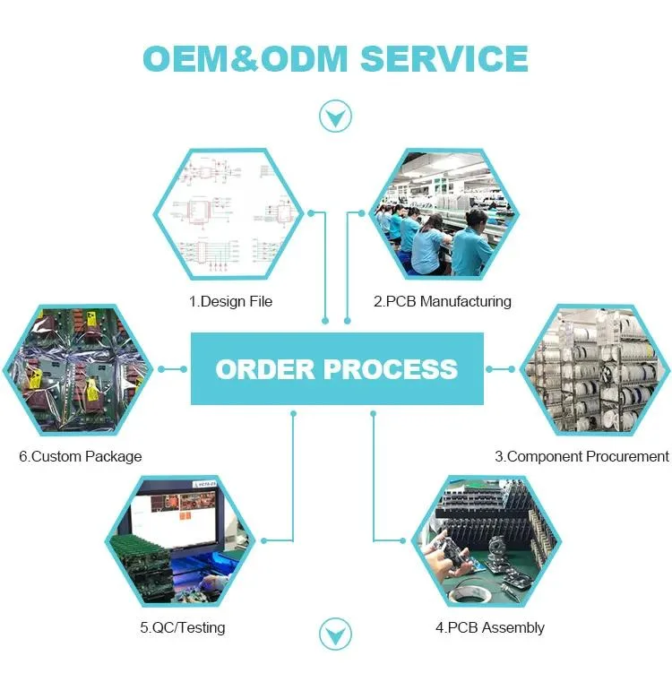 Printed Circuit Mother Boards Assembly SMT DIP PCB PCBA for Air Condition