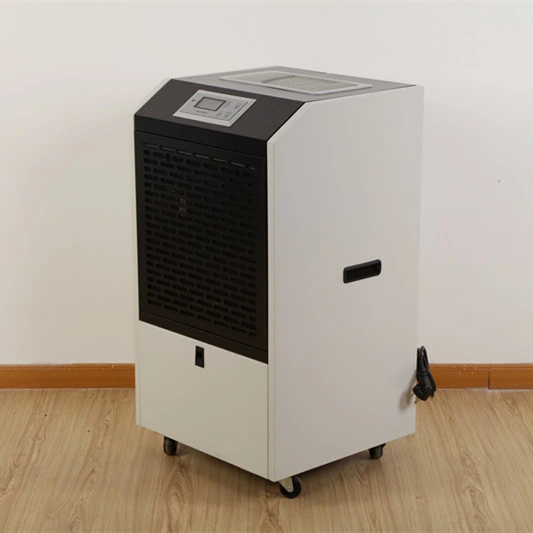 R290 Refrigerant Industrial Dehumidifier with Wheel Foldable Handle for Swimming Pool Air Dryer