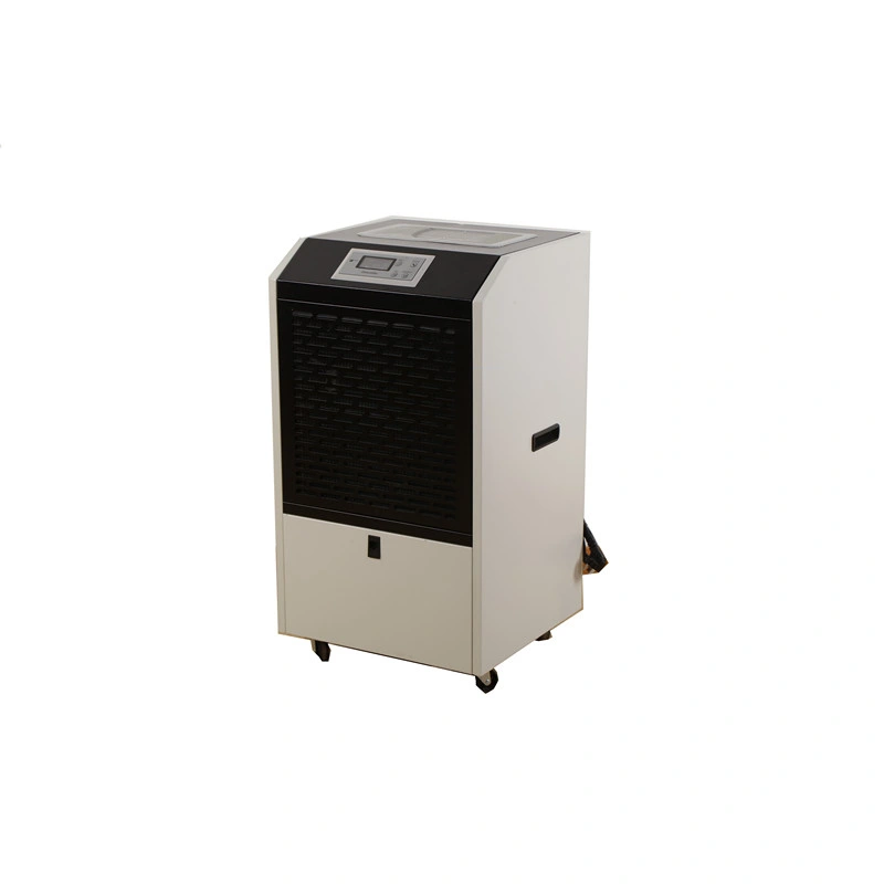 R290 Refrigerant Industrial Dehumidifier with Wheel Foldable Handle for Swimming Pool Air Dryer