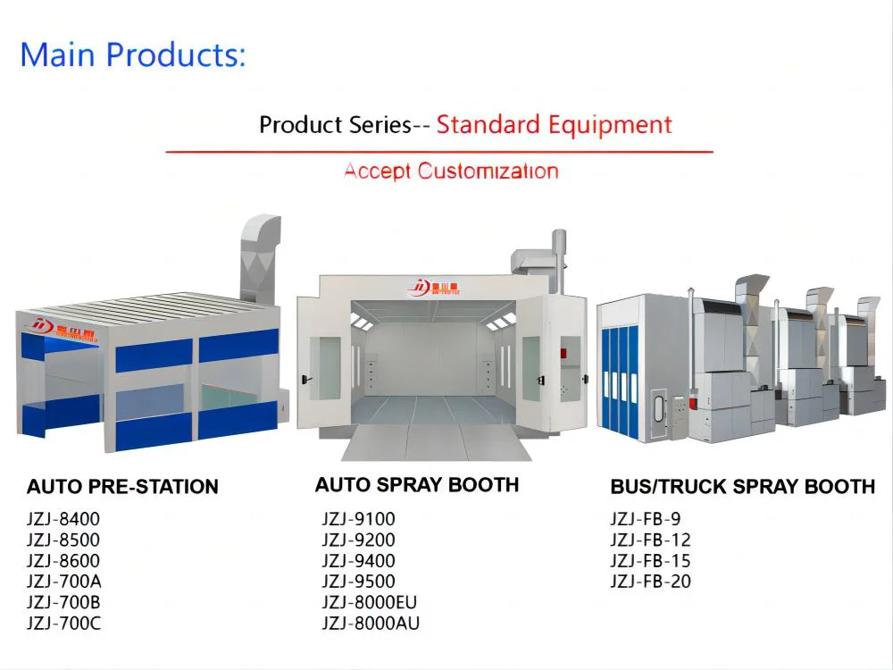 Boat Parts Spray Paint Booth Vessel Spray Room Large Paint System