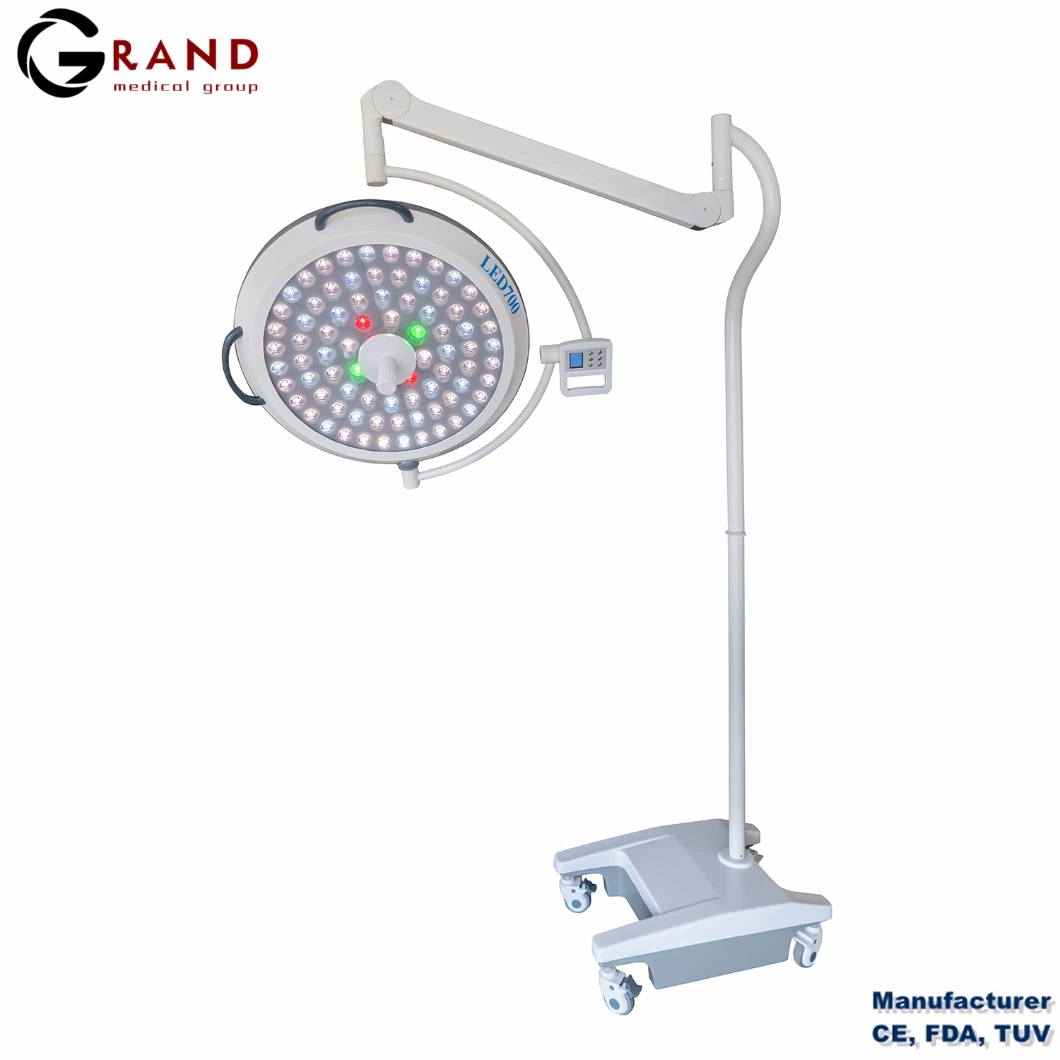 Two Arm Ceiling Mount LED Shadowless Operating Lamp Hospital Equipments