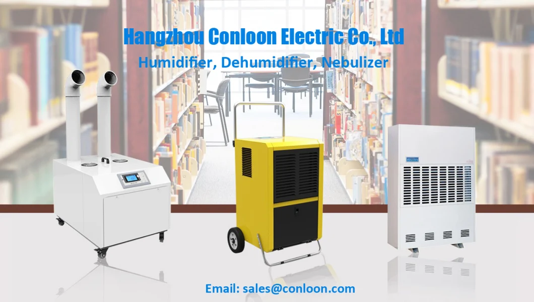 Indoor Swimming Pool Dehumidifier Honeycomb Desiccant Dehumidifier Portable Installation