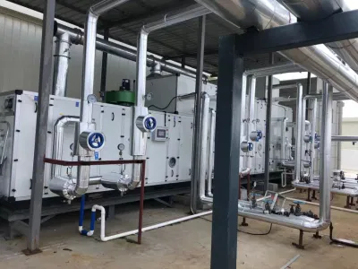  Un excelente punto de rocío Ultrabajo deshumidificador de rotor desecante industrial para la línea de producción de la batería de litio