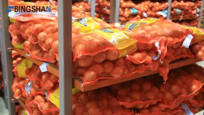 Cuarto frío para cultivos de raíces, Cole cultivos, la calabaza de invierno, la cebolla y ajo.